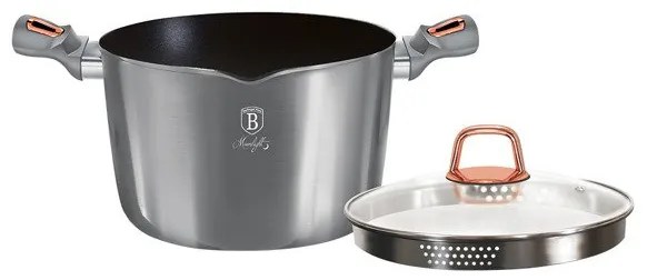 Oala paste 24 cm Moonlight Edition Berlinger Haus BH 6015 Gri