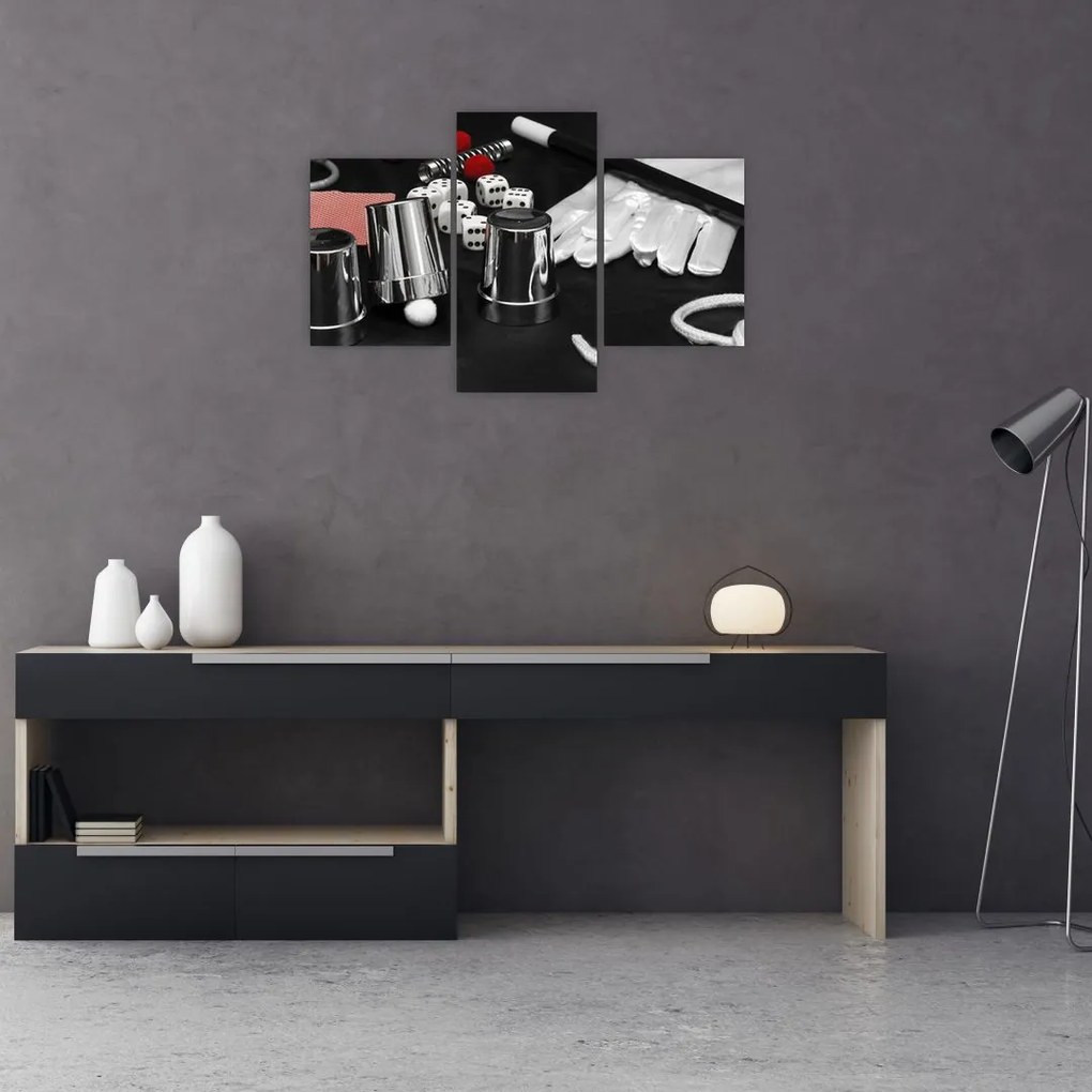 Tablou cu uneltele de magie (90x60 cm)