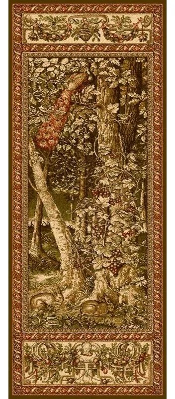 Covor lana Paw verde olive Selectează mărime: 066 X 166