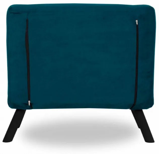 Fotoliu Extensibil Sando Single, Verde Petrol