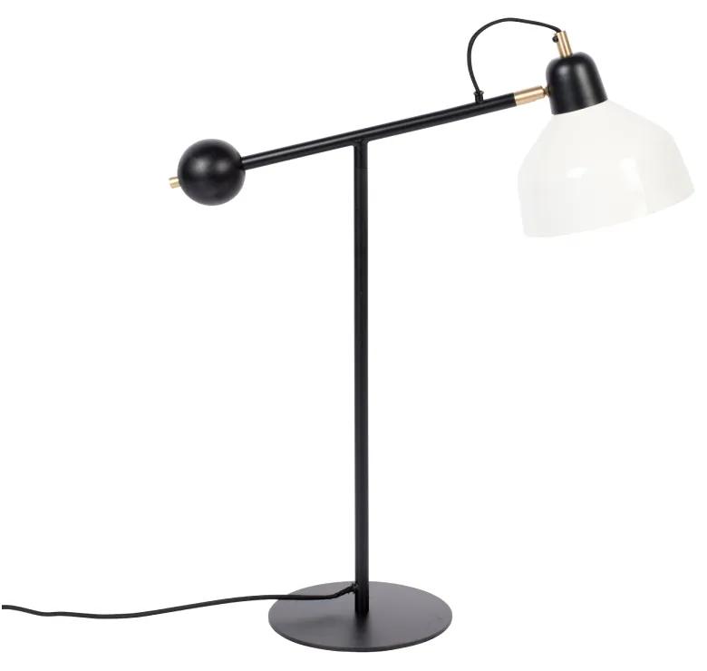 Lampa de birou metal alb negru Skala