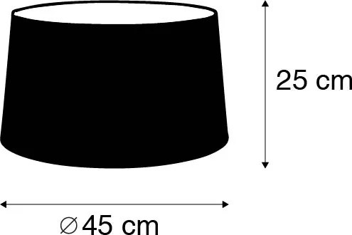 Abajur din in  maro 45/25