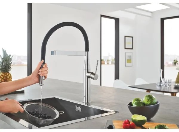GROHE 30294DC0 - Baterie pentru chiuvetă ESSENCE, din oțel inoxidabil