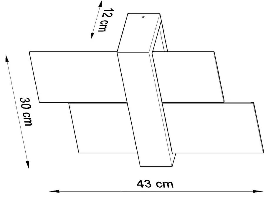 Aplică Sollux Leda Natural