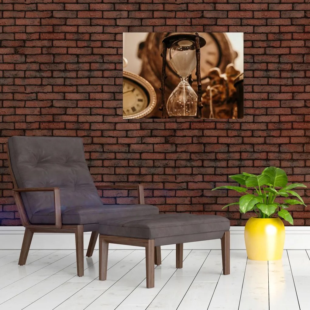 Tablou cu clepsidră (70x50 cm)