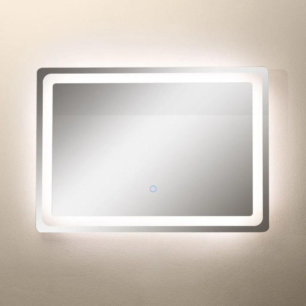 Oglinda baie cu iluminat LED IP44 Mirror LED 50x70cm