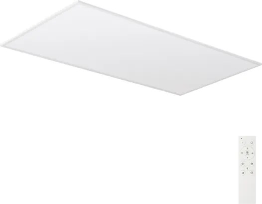 Brilagi - Plafonieră SLIMFRAME LED reglabilă cu dimmer/80W/230V 120x60 cm albă + telecomandă