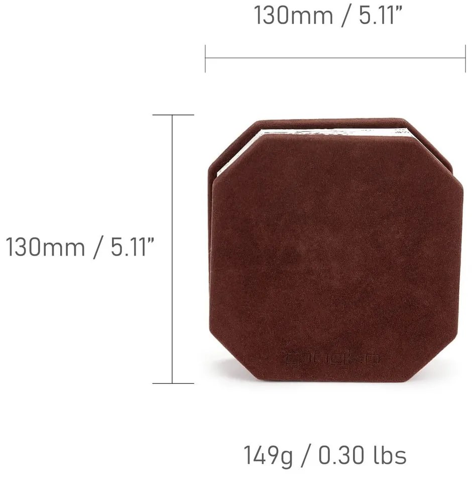 Decorațiune luminoasă maro închis cu USB Velvet Accordion – Gingko