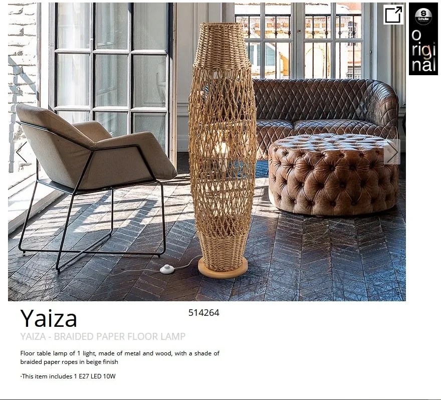 Lampadar/Lampa de podea design decorativ Yaiza