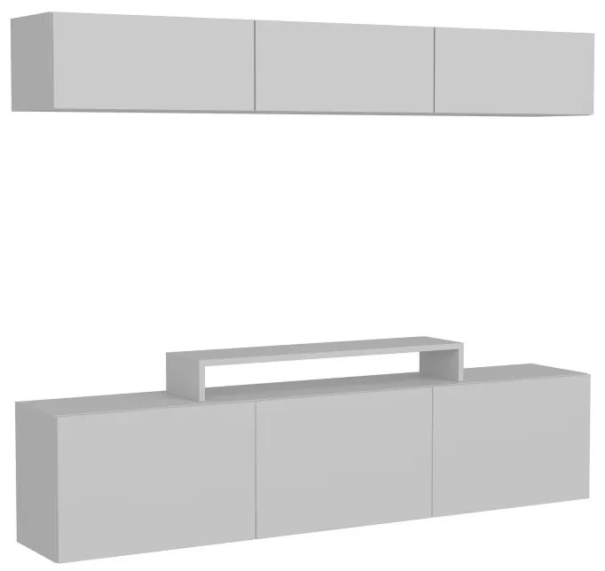 Comoda TV Line - Alb