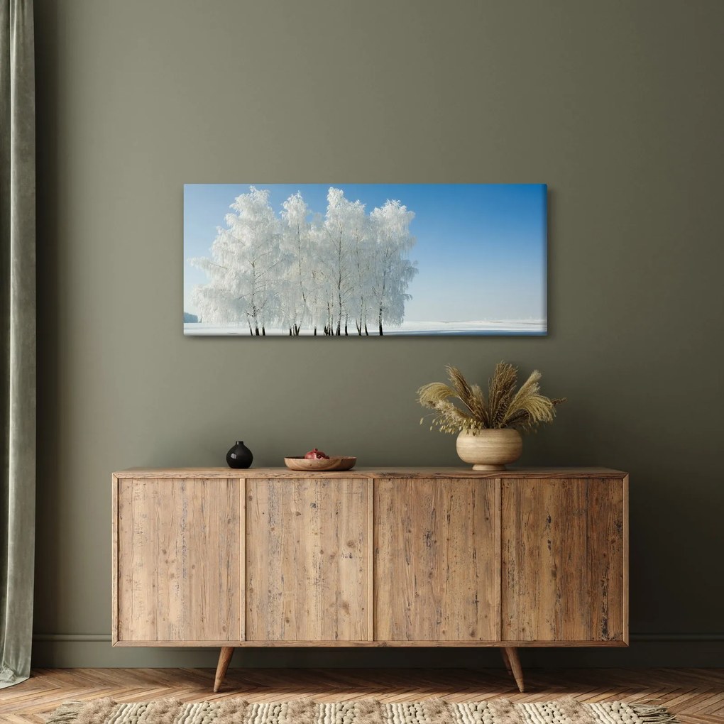 Tablou - Peisaj înzăpezit (120x50 cm)