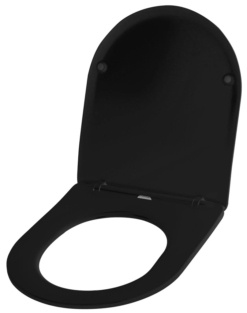 Capac toaleta UF DUROPLAST FLAT BLACK