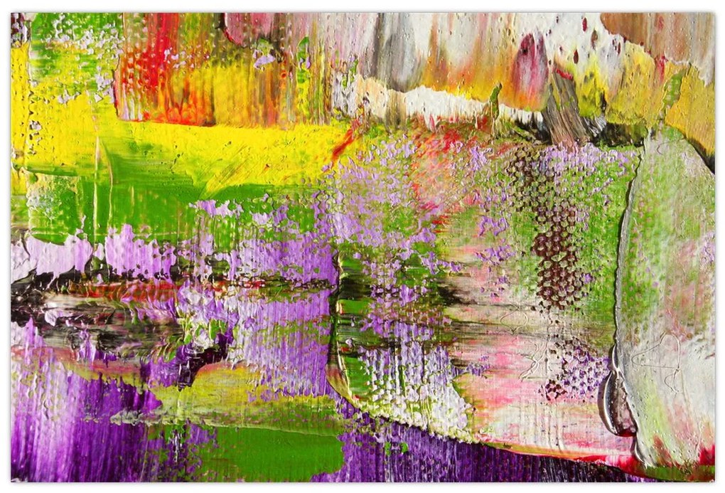Tablou cu abstracție - pictura (90x60 cm)