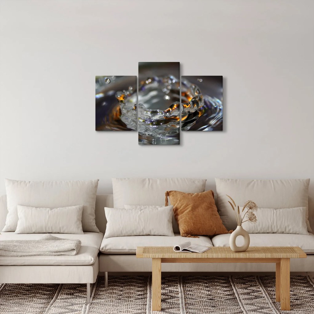 Tablou cu brățara din picături de apă (90x60 cm)