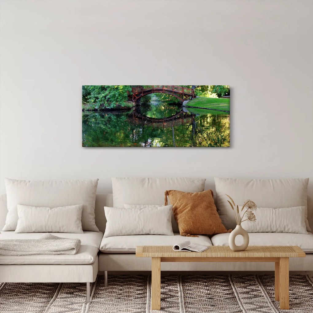 Tablou cu râu (120x50 cm)