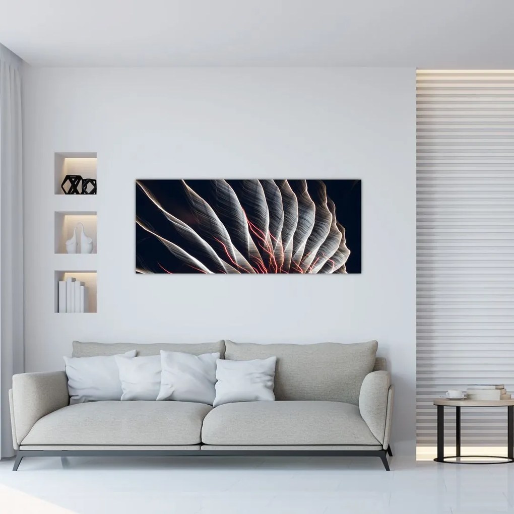 Tablou - Descărcare de lumini (120x50 cm)