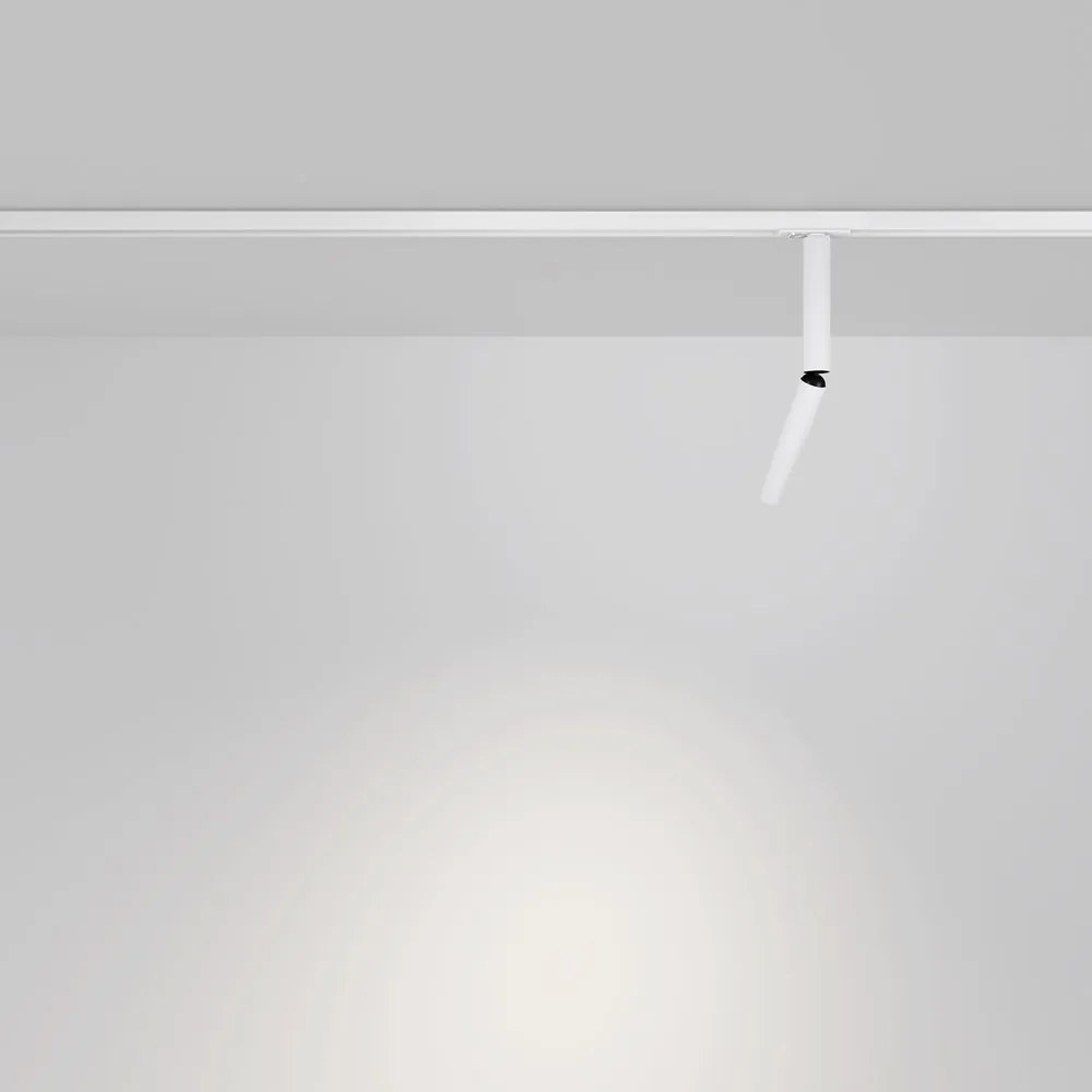 Spot LED, accesoriu pentru sinele monofazate Unity, Dual alb