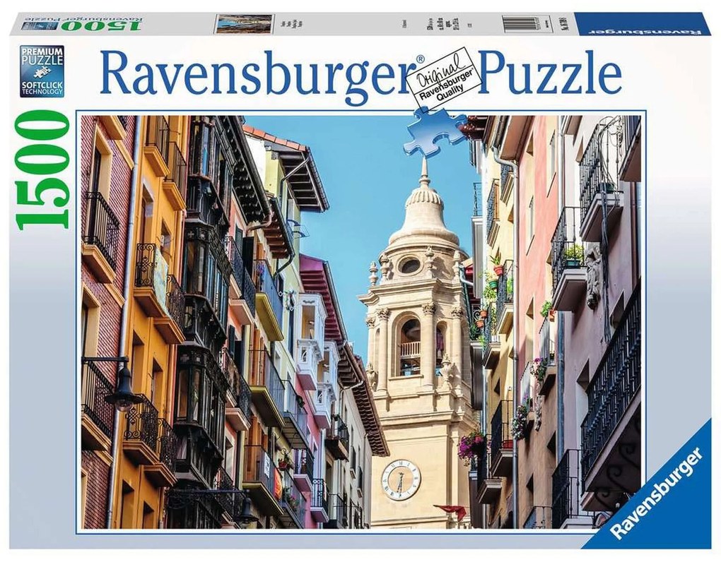 PUZZLE PAMPLONA SPANIA, 1500 PIESE - RAVENSBURGER (RVSPA16709)