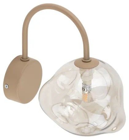 Aplică de perete LAVA 1xG9/8W/230V bej/bej fumuriu