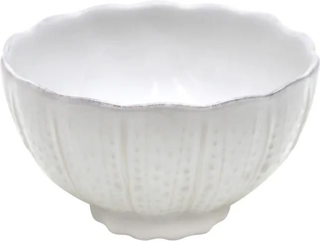 Bol din gresie ceramică Costa Nova Aparte, ⌀ 13,8 cm, alb