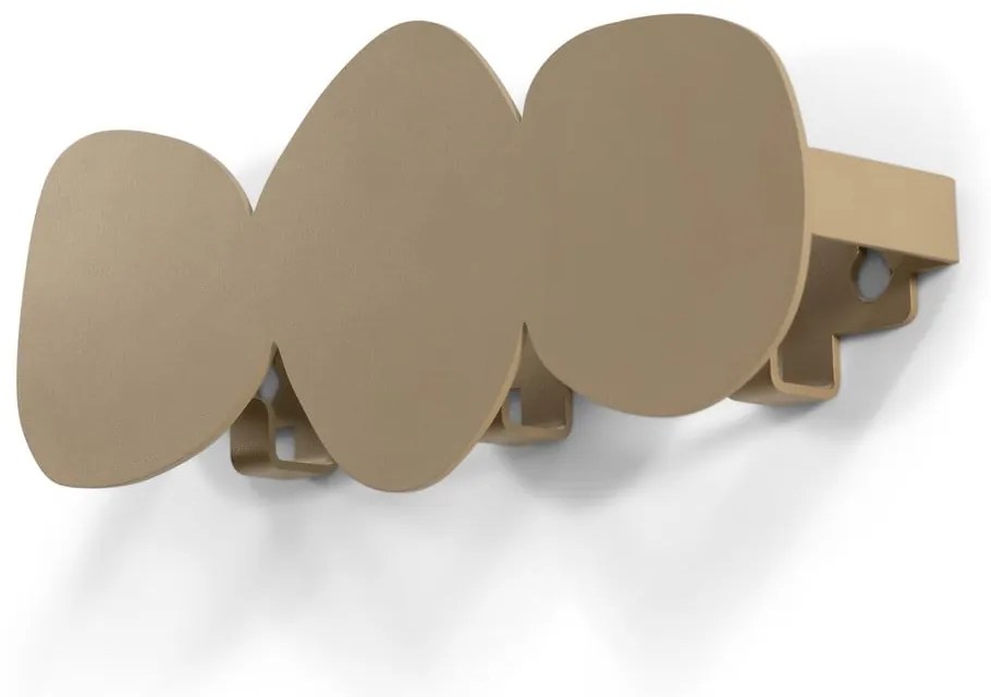 Cuier de perete bej din metal 35 cm Tumulo – Spinder Design