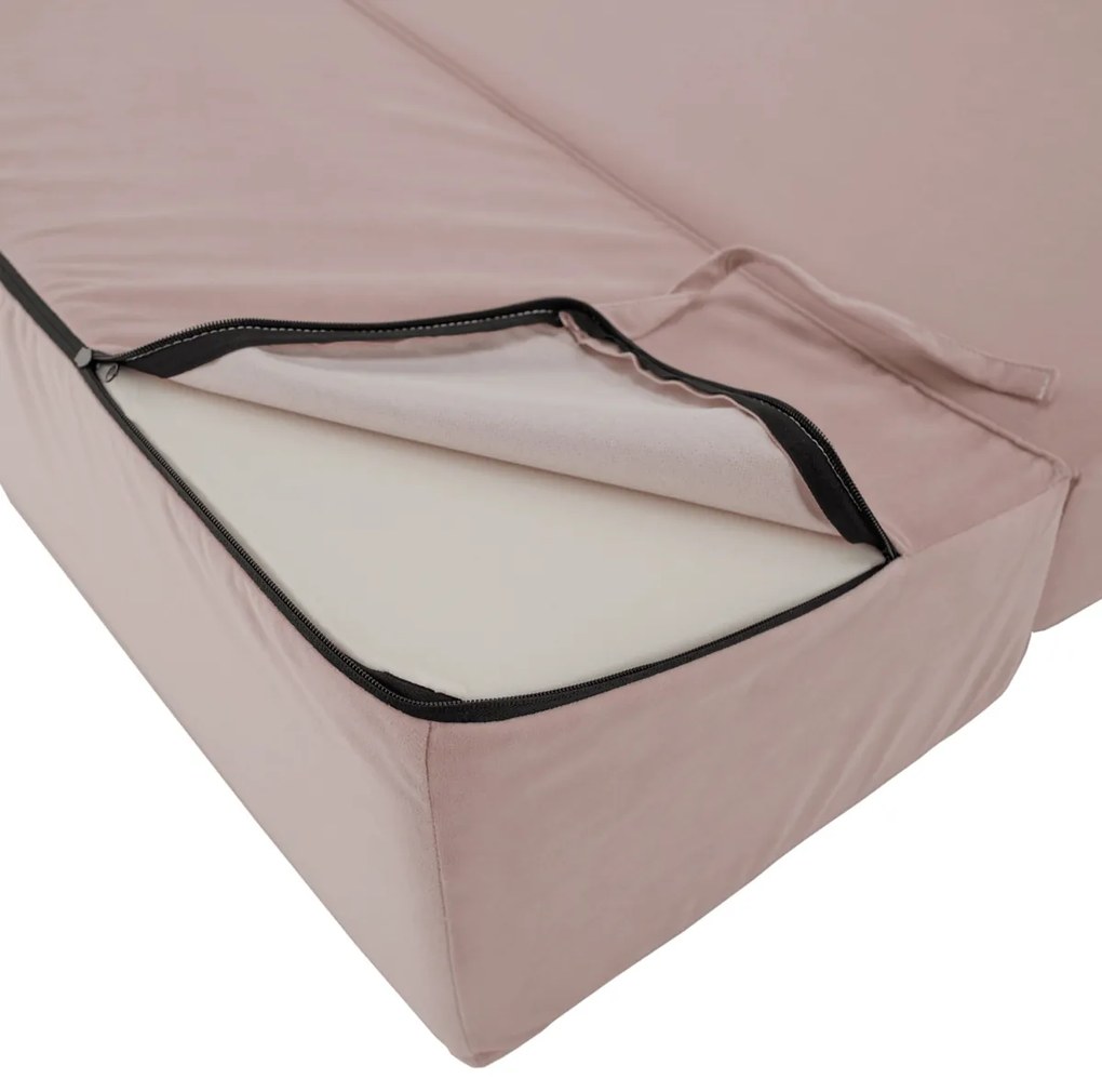 Scaun pliant/saltea PELOS, rozu