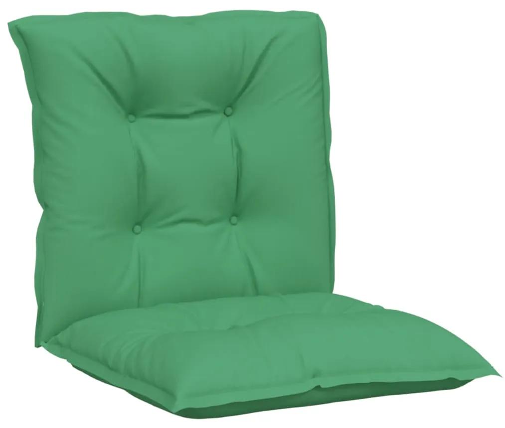 Perne pentru scaun de gradina, 6 buc., verde, 100x50x7 cm 6, Verde, 100 x 50 x 7 cm