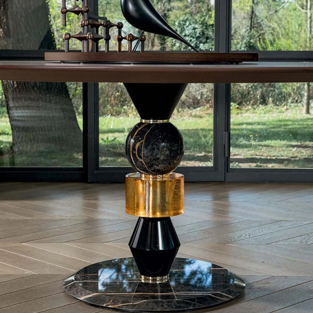 Masa eleganta design extravagant Pandora, 140cm