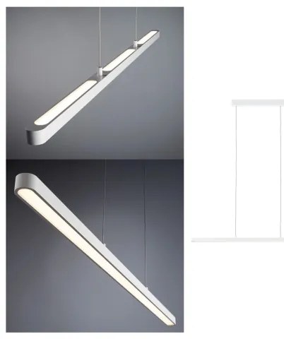 Lustră dimabilă pe cablu Paulmann 79901 LED/42W LENTO 230V