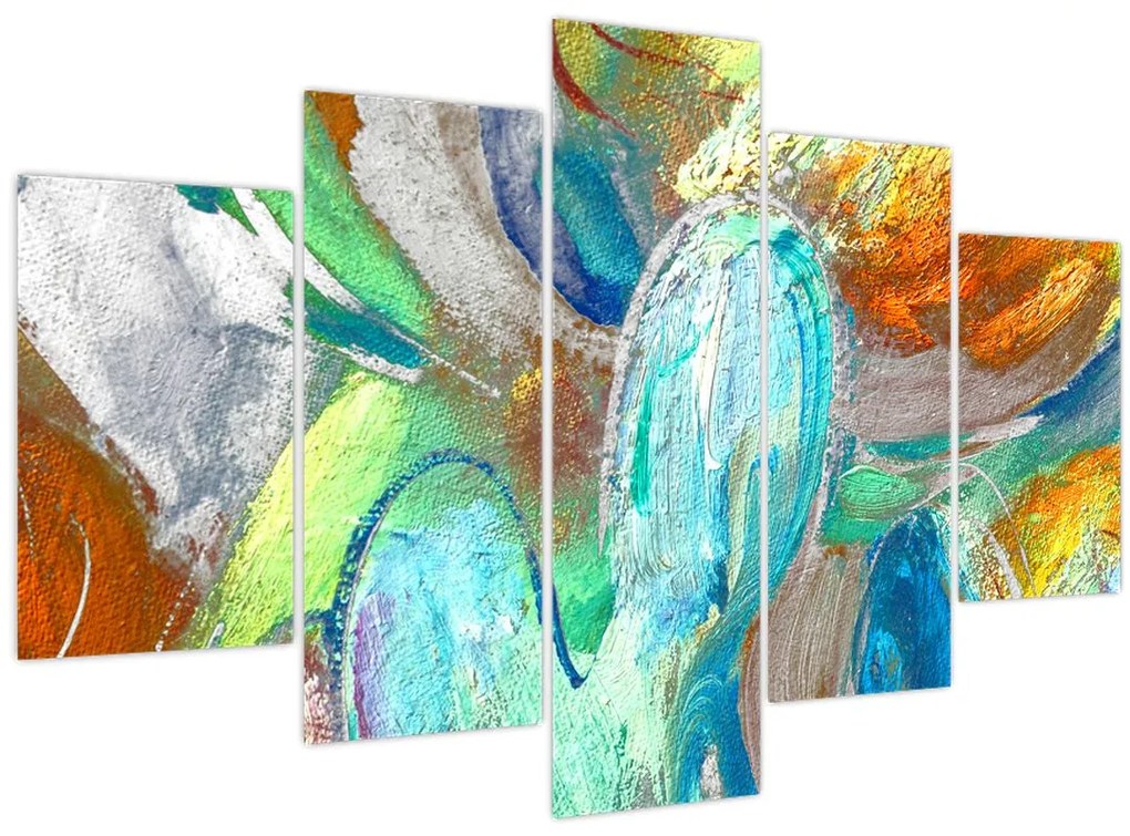 Tablou - Abstract colorat (150x105 cm)