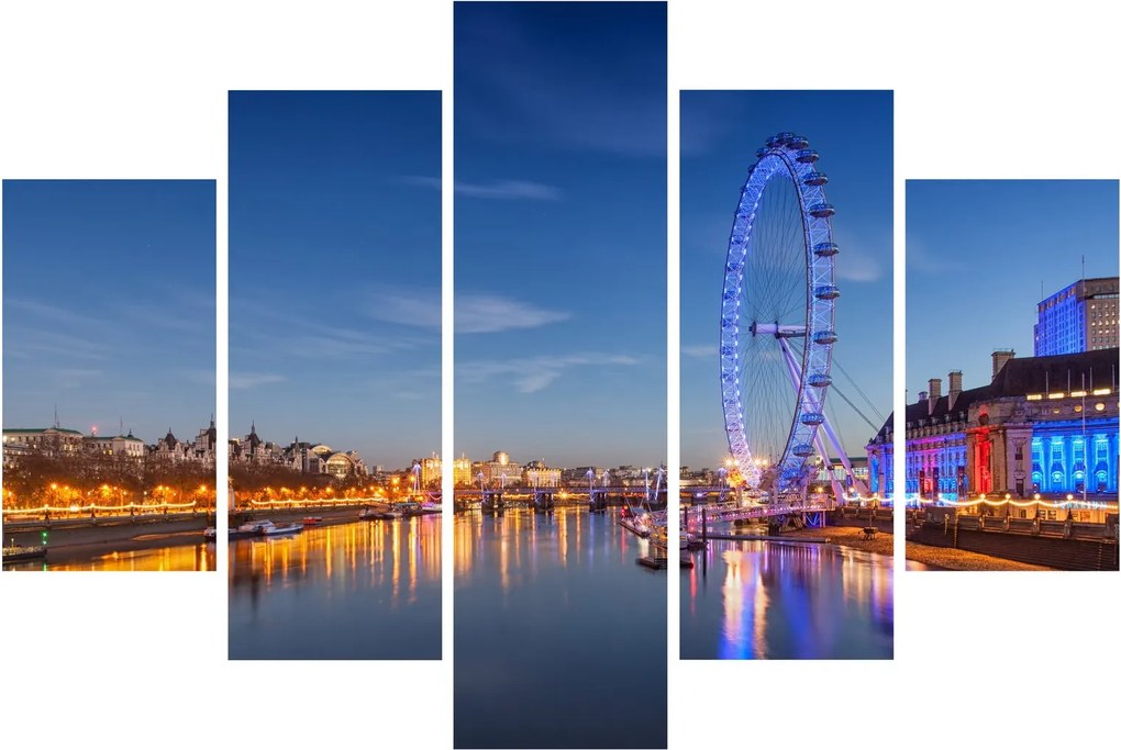 Tablou London Eye (150x105 cm)
