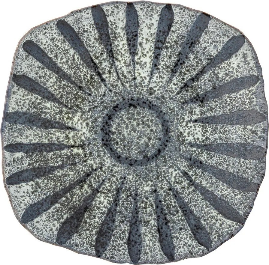 Farfurie gri pentru servire din gresie ø 32 cm Ramie – Bloomingville