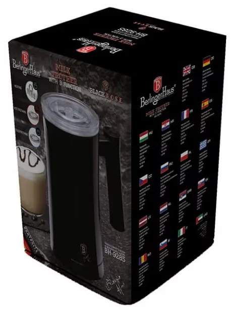 Aparat pentru preparare spuma de lapte pentru cafea Black Rose Berlinger Haus BH 9285