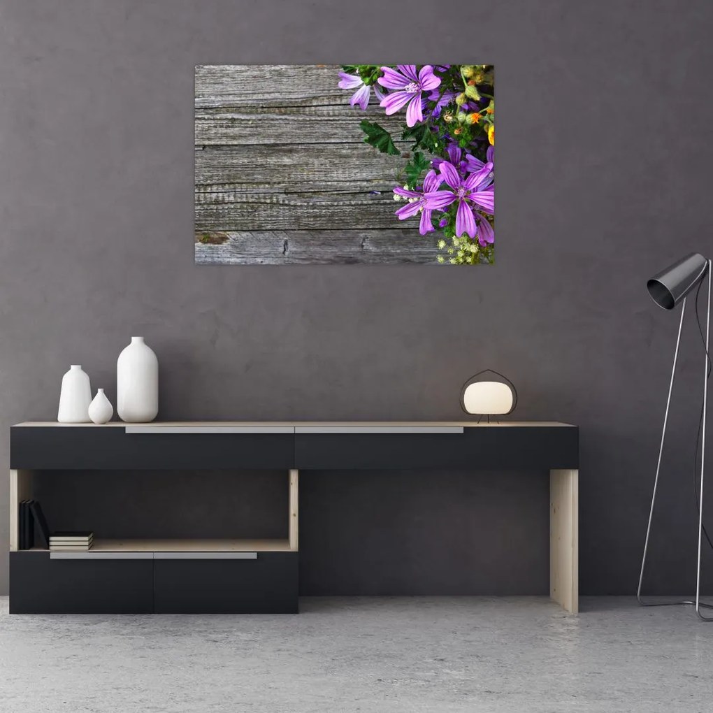 Tablou - flori de câmp (90x60 cm)