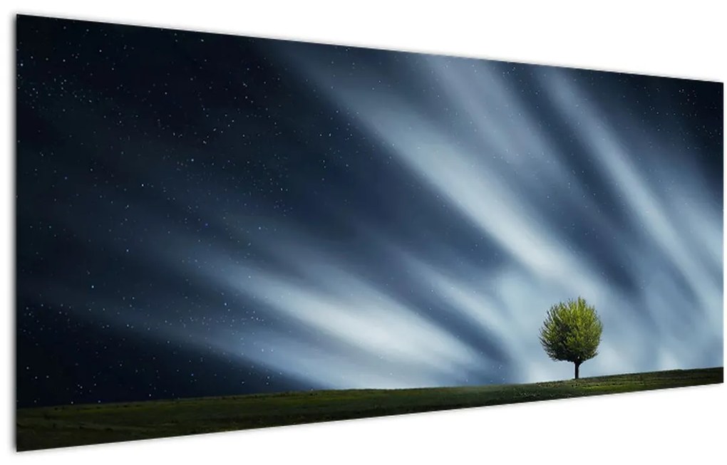 Tablou -Aurora boreală (120x50 cm)
