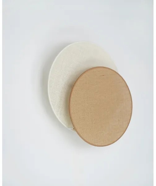 Brilagi - Aplica de perete CIRCLES 1xE27/15W/230V 45x45 cm bej/crem