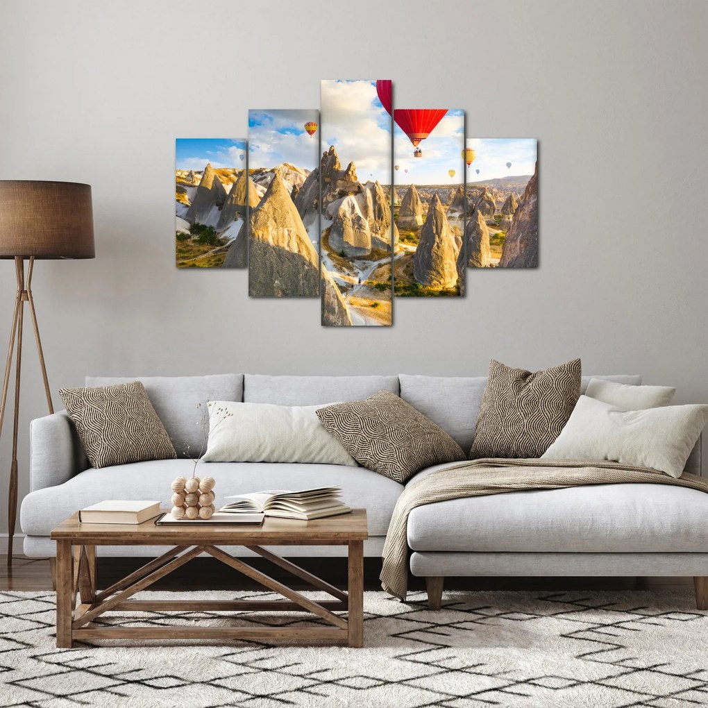 Tablou - Baloane cu aer cald (150x105 cm)