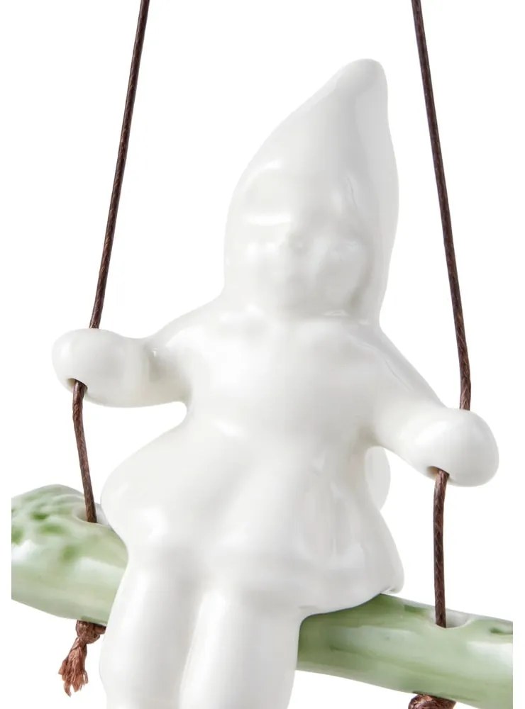 Ornament de Crăciun din porțelan Swinging Girl – Kähler Design
