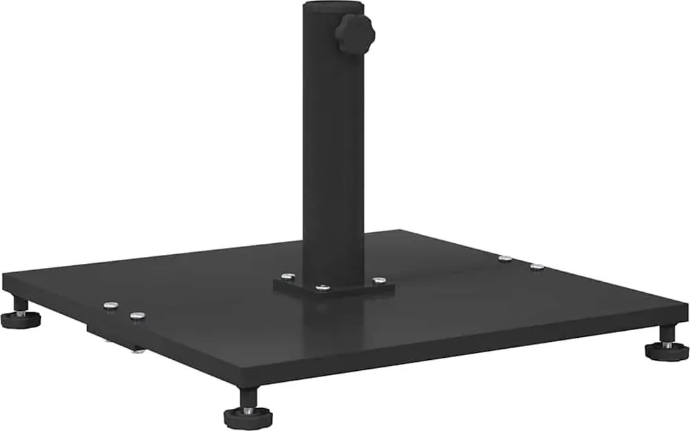vidaXL Bază pentru umbrelă Negru 45 x 45 x 31 cm
