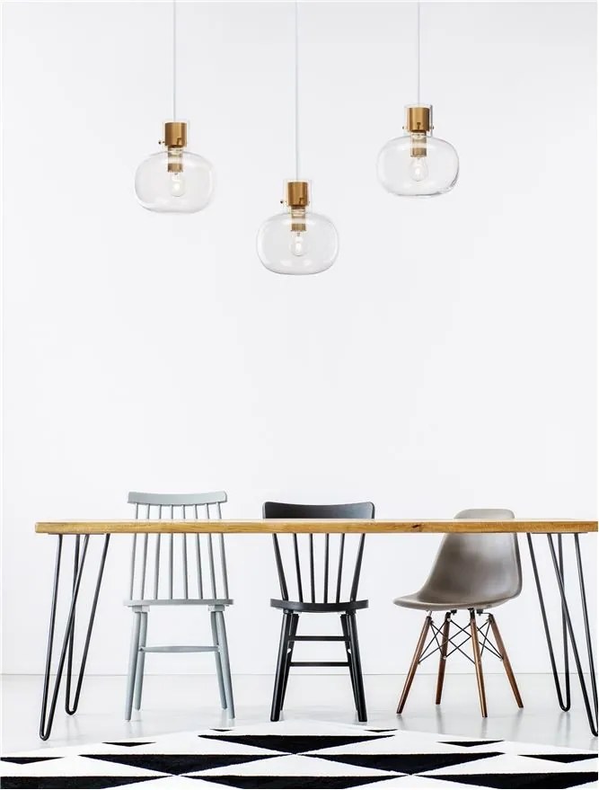Lustra cu 3 pendule design modern CINZIA