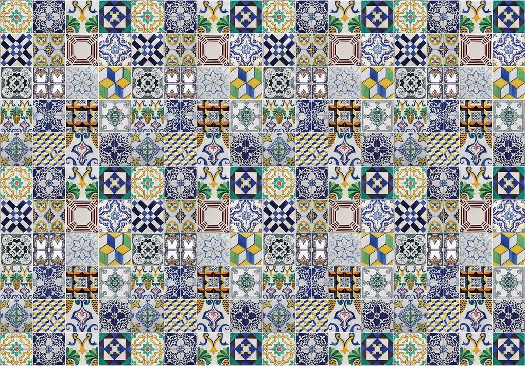 Fototapet - Gresie colorată (254x184 cm)