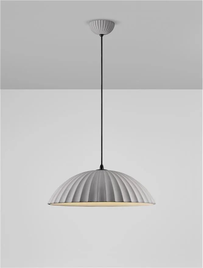 Lustra suspendata design decorativ Ciment, AMMOS negru