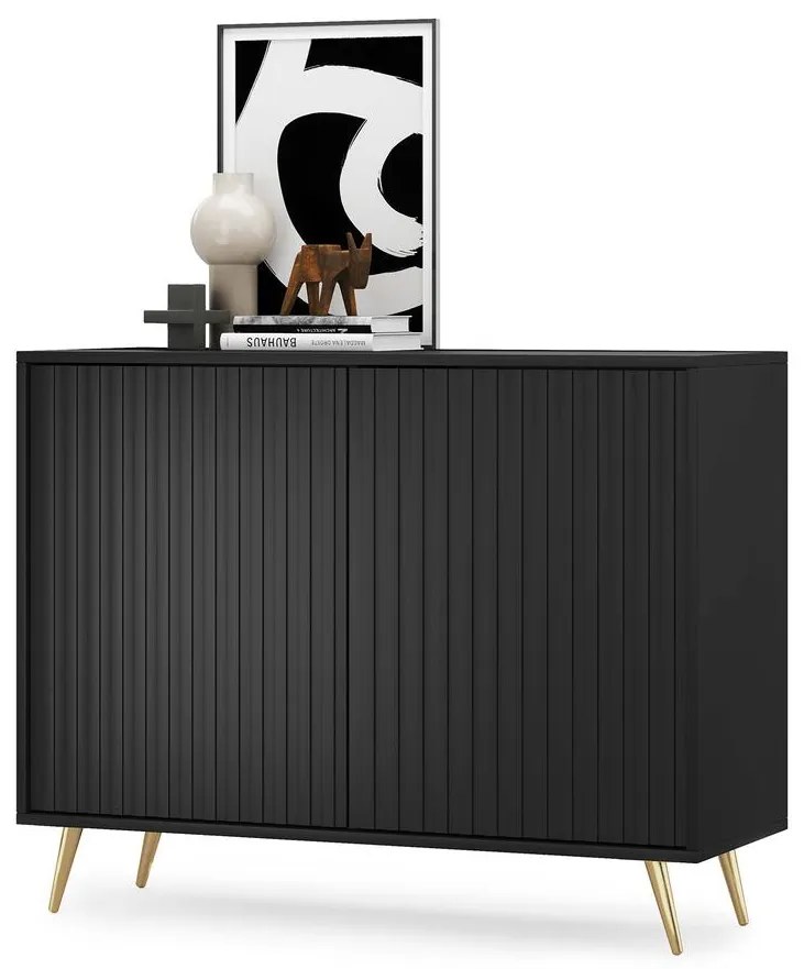 Dulap Biel B1 (negru + auriu). 1098850