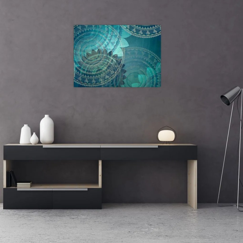 Tablou pe sticlă - Fantezie (70x50 cm)