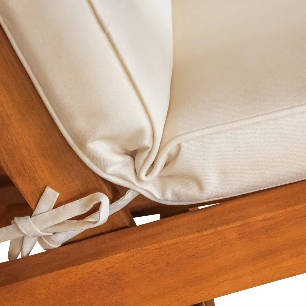 Deuba Set 2 perne - crema