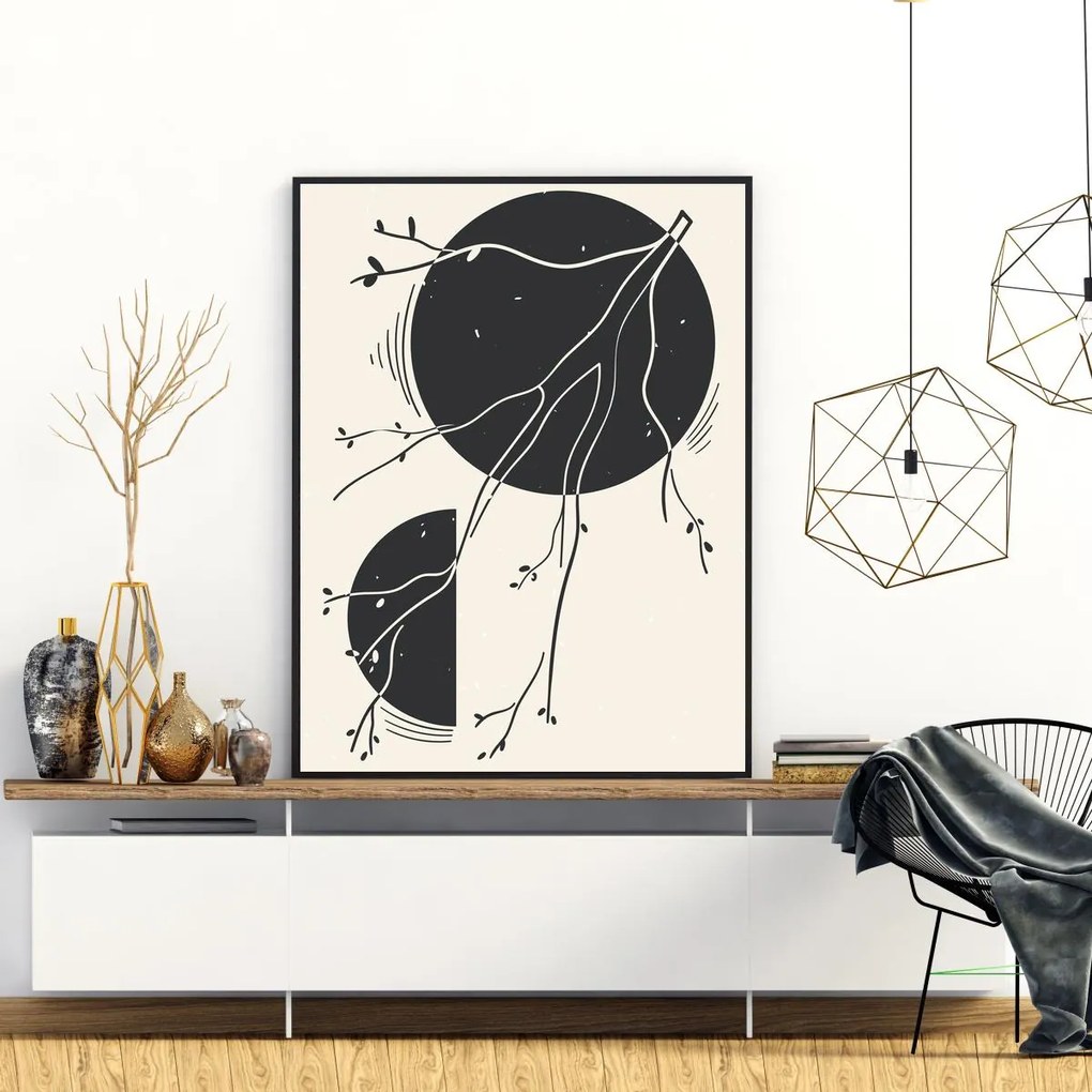 Poster - Abstracție artistică (A4)