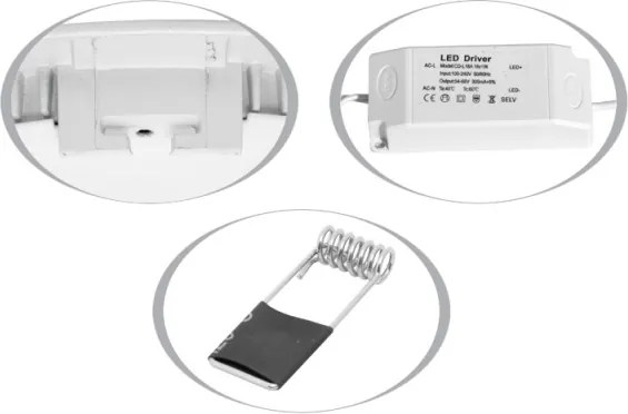 Lampă încastrată LED LADA LED/25W/230V 4100K