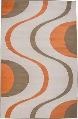 Covor Geolines bej-portocaliu 60x110 cm