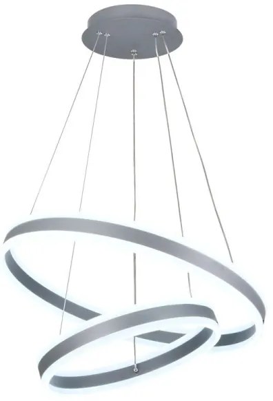 Lustră LED dimabilă pe cablu LED/135W/230V 3000-6500K + telecomandă