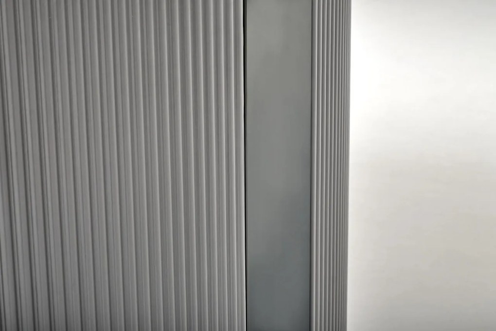 Masa extensibila Dancan marmura alba/gri - L160-220 cm